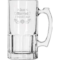 Libbey Gegraveerde bierpul 1ltr Just Married 7 years ago