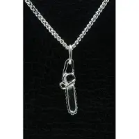 MOOYE ® - Collectie Zilveren Kettingzaag ketting hanger