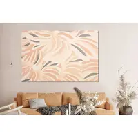 MuchoWow Aluminium schilderij 150x100 cm - Wanddecoratie metaal - Pastel - Kunst - Abstract - Metalen muurdecoratie woonkamer - Decoratie industrieel - Foto op dibond - Industriële accessoires slaapkamer