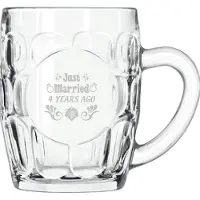 Libbey Gegraveerde bierpul 55cl Just Married 4 years ago