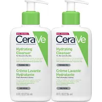 CeraVe 2x Hydraterende Reinigingscrème - voor een normale tot droge huid - 236ml