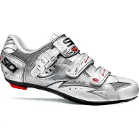 Sidi Scarpe Five - Racefietsschoenen - Dames - Vernice Wit/Zilver - Maat 39.5