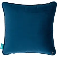 Qnuss Elektrisch Warmtekussen - infraroodwarmte - Oplaadbaar - Draadloos - Midnight blue - 45x45 - Inclusief Powerbank