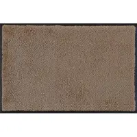 Kleen-Tex Deurmat Wash & Dry Taupe, 60 x 90 cm.