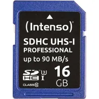 Intenso - carte mémoire flash - 16 Go - SDHC UHS-I