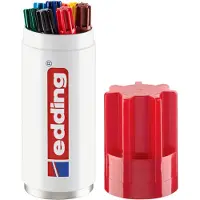 Edding 3000 permanent marker assortiment (koker van 8 stuks)