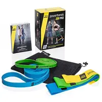 Let's Bands Let’s Bands Powerbands Set Pro – Complete Weerstandsbanden Set met voor Thuis en Sportschool - incl. trainings boekje in Engels en Duits