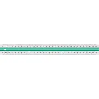 Linex Liniaal - 30 cm - Groen - - OneSize - Linialen
