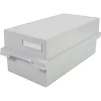 Exacompta Kaartenbak A6 Extra Lang Grijs Multiform