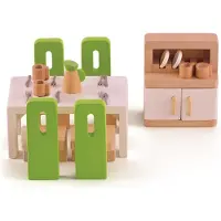 Hape Dining Room Roze Kinderen