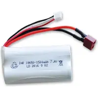 Amewi Li-ion accupack 7.4 V 1500 mAh Aantal cellen: 2 Racingpack T-stekkersysteem