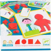 Djeco educatief spel vormen - houten speelgoed geometrie.