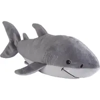 Warmies Warmteknuffel / Magnetronknuffel Haai Grijs - 35 cm
