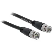 DeLOCK BNC kabel | RG59 | 75 Ohm | koper | zwart | 20 meter