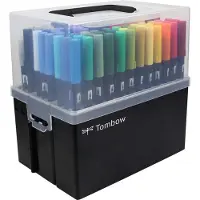 Tombow ABT Dual Brush Pen Box Case 108 Set