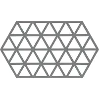Zone Denmark Onderzetter Dubbel Triangles Cool Grijs