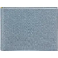 Goldbuch Summertime Trend2 22x16 36 weiße Seiten blau-grau 19607