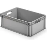 Sonstiges 75020 - Kunststof Box - Gesloten - Grijs 600 x 400 x 220 mm