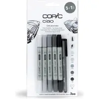 Copic Ciao markerset Cool Grey Tones (6 stuks)