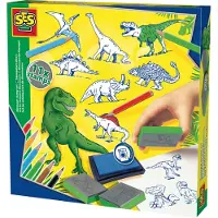 SES Creative SES - Stempelset Dinos