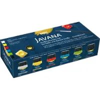 Kreul Javana Een set kleuren voor textiel 6 x 20 ml