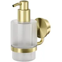 Geesa Zeepdispenser Opal 200 ml Goud geborsteld