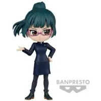 Bandai Jujutsu Kaisen Maki Zenin Qposket Figure Zwart Kinderen