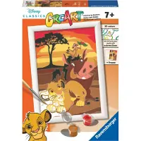 Ravensburger CreArt Disney The Lion King - Schilderen op nummer voor kinderen