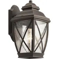Elstead Lighting LED Wand Buitenlamp Tangier | 1X E27 Max 60W | IP44 | Dimbaar | Olde Bronze
