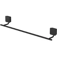 Geesa Handdoekrek Topaz 45cm Minimalistisch Mat Zwart