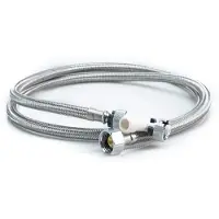RapoWash Aansluitset tbv douche wc chroom