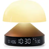 Lexon Wekkerradio LCD Mina Sunrise Bronze