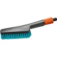 Gardena Cleansystem handborstel S Hard - met slangaansluiting