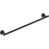 Ivy Aia Accessoires Wandhanddoekrek 60cm enkel Zwart chroom PVD