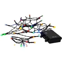 Star Trading 727-17, Guirlande, zwart, multicolor, 2,8 meter, 1 stuk