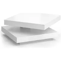 Vicco Elias Salontafel – 70 x 70 cm Wit