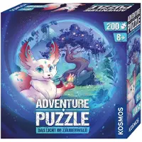 Kosmos Avontuur Puzzel: Het Licht in het Betoverde Bos (200 stukjes)