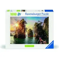 Ravensburger puzzel Nature Edition No 15 - Three Rocks in Cheow, Thailand - 1000 stukjes.