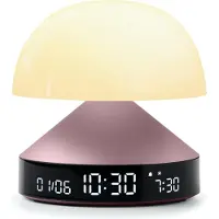 Lexon Design MINA Sunrise Alarm Clock - Light Pink
