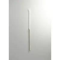 Instamat Elektrische Radiator Stick ARC Handdoekwarmer 170 cm 34W Geborsteld Aluminium Soft Wit