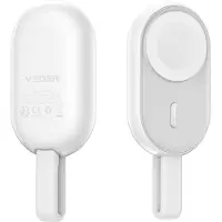 Veger POMME, 1200 mAh, Lithium-polymeer (LiPo), Draadloos opladen, 2,5 W, Wit