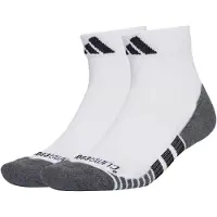 Adidas Sportsokken 'Performance CLIMACOOL Cushioned Quarter 3-Pack' grijs gemêleerd / zwart / wit