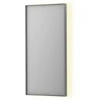 Ink Spiegel SP32 40x4x80 cm Incl. Indirect LED-Verlichting Rondom en Spiegelverwarming Geborsteld RVS