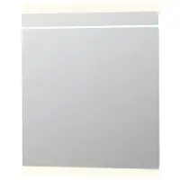 Ink Spiegel sp6 80x4x80 cm met spiegelverwarming aluminium kader