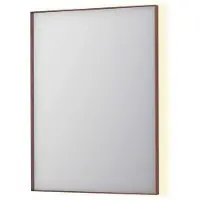 Ink Spiegel SP32 60x4x80 cm Incl. Indirect LED-Verlichting Rondom en Spiegelverwarming Geborsteld Koper