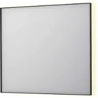 Ink Spiegel SP32 90x4x80 cm Incl. Indirect LED-Verlichting Rondom en Spiegelverwarming Mat Zwart