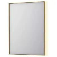 Ink Spiegel SP32 60x4x80 cm Incl. Indirect LED-Verlichting Rondom en Spiegelverwarming Geborsteld Mat Goud