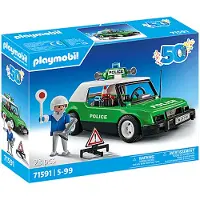 Playmobil Classic Police Car Construction Game Zilver Kinderen