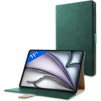 Phreeze Luxe Hoesje geschikt voor iPad Air 11 inch 2024 A2902, A2903 Hoes Kunstleer Case Smart Cover