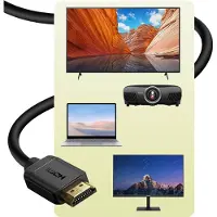 Baseus high definition Series HDMI To HDMI Adapter Cable 5m Black